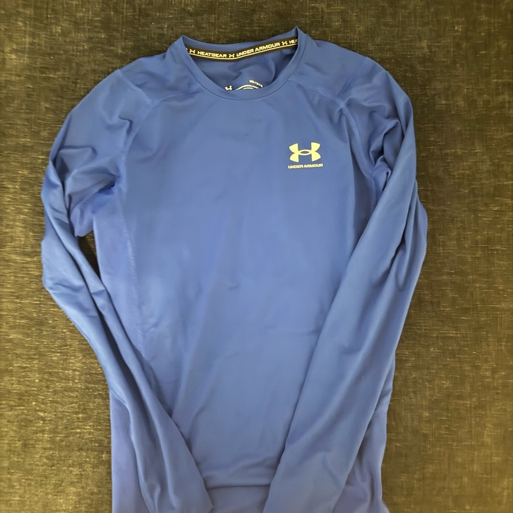 Under Armour Blue Long Sleeve Shirt